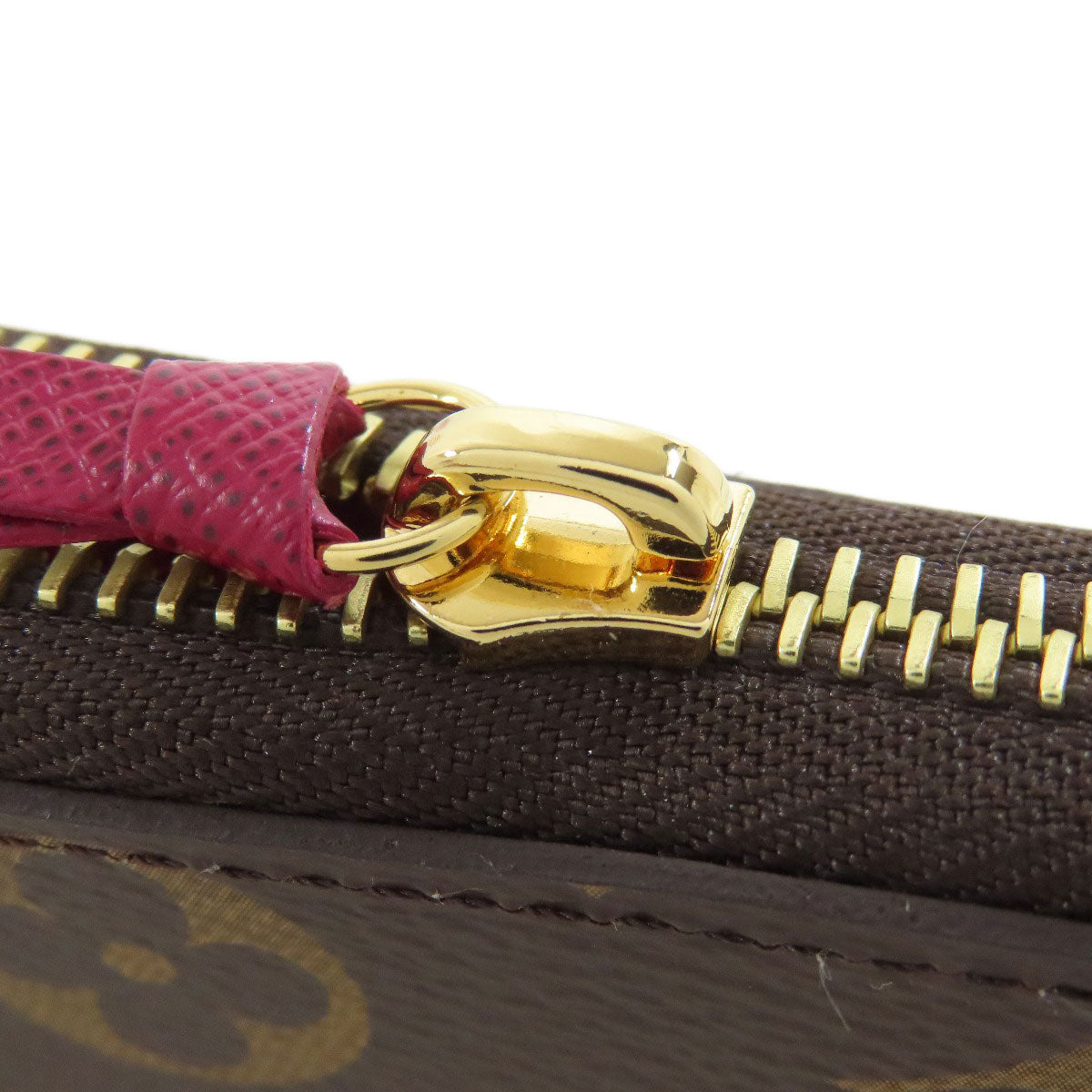 LOUIS VUITTON M60742 Portefeiulle・Clemence Long wallet (with coin pocket) Monogram canvas Ladies [Used]