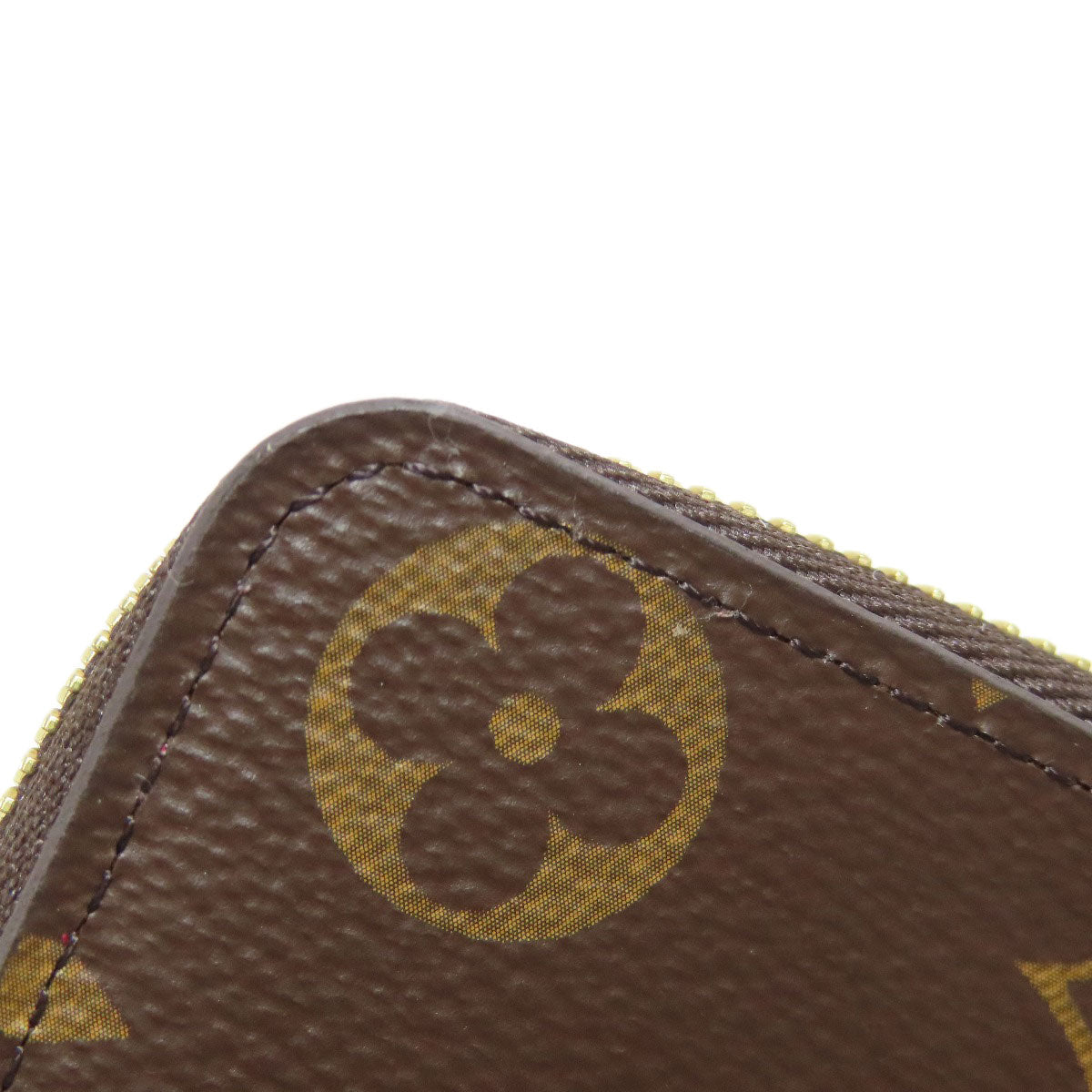 LOUIS VUITTON M60742 Portefeiulle・Clemence Long wallet (with coin pocket) Monogram canvas Ladies [Used]