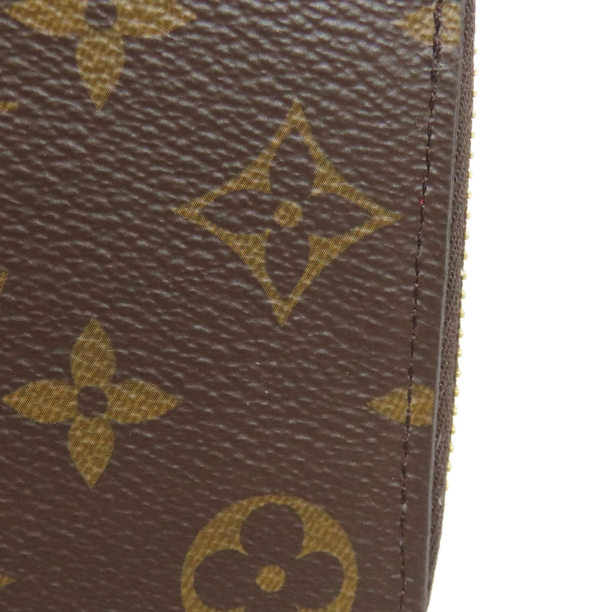 LOUIS VUITTON M60742 Portefeiulle・Clemence Long wallet (with coin pocket) Monogram canvas Ladies [Used]