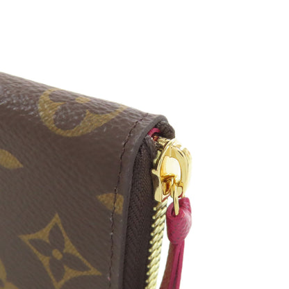 LOUIS VUITTON M60742 Portefeiulle・Clemence Long wallet (with coin pocket) Monogram canvas Ladies [Used]