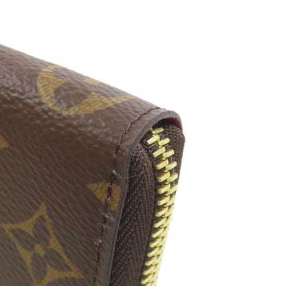 LOUIS VUITTON M60742 Portefeiulle・Clemence Long wallet (with coin pocket) Monogram canvas Ladies [Used]