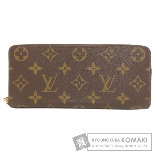 LOUIS VUITTON M60742 Portefeiulle・Clemence Long wallet (with coin pocket) Monogram canvas Ladies [Used]