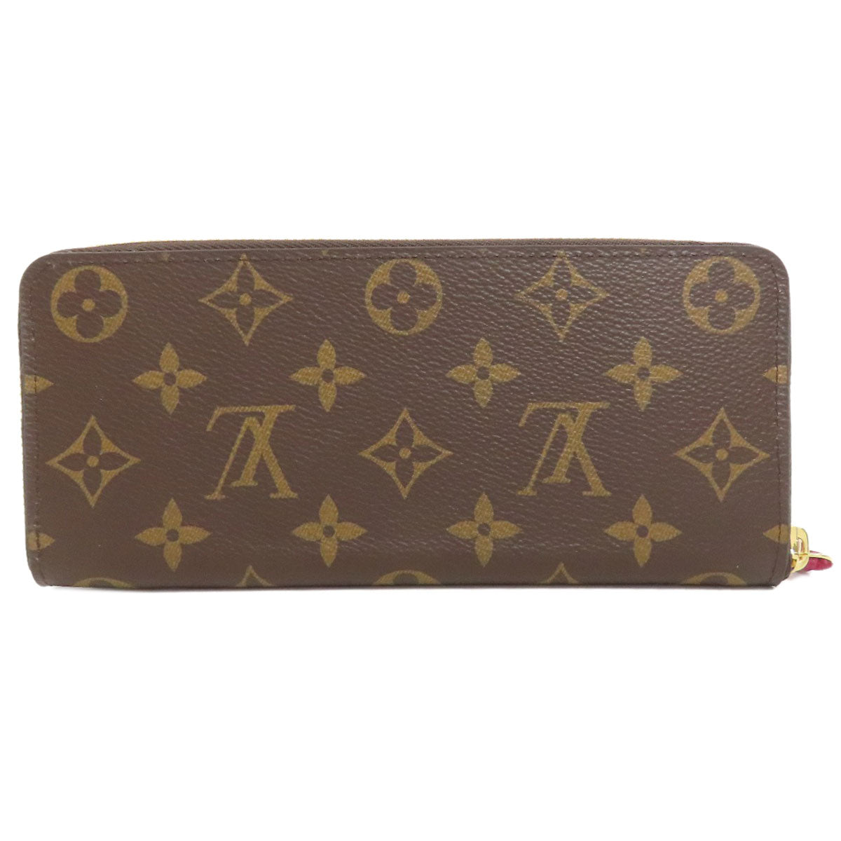 LOUIS VUITTON M60742 Portefeiulle・Clemence Long wallet (with coin pocket) Monogram canvas Ladies [Used]