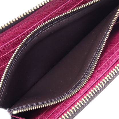 LOUIS VUITTON M60742 Portefeiulle・Clemence Long wallet (with coin pocket) Monogram canvas Ladies [Used]