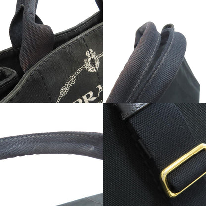 PRADA Canapa mini 2 WAY Handbag Canvas Ladies [Used]