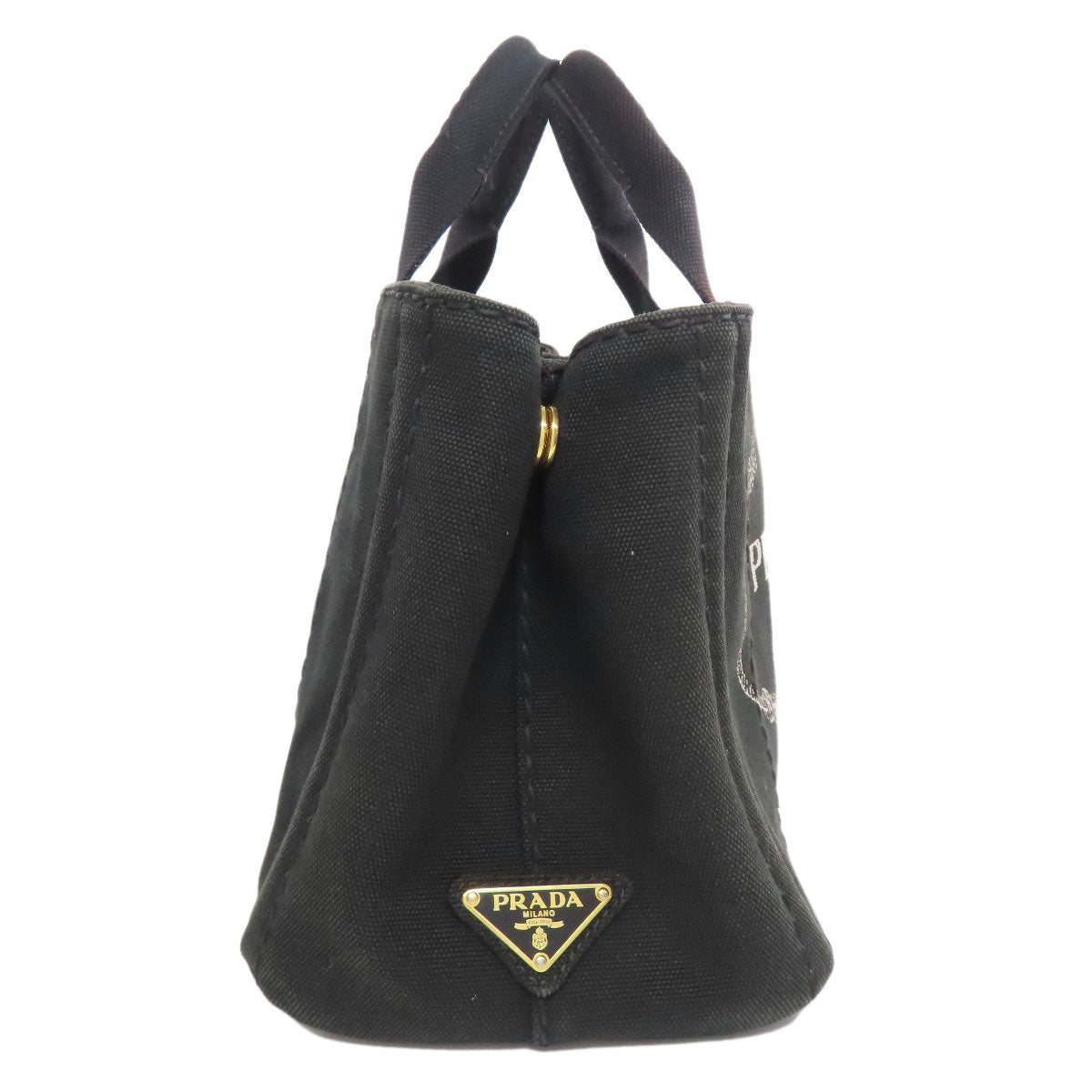 PRADA Canapa mini 2 WAY Handbag Canvas Ladies [Used]