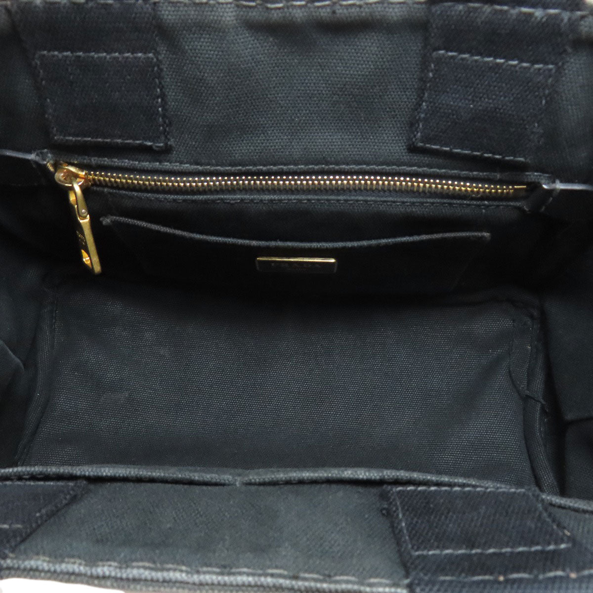 PRADA Canapa mini 2 WAY Handbag Canvas Ladies [Used]