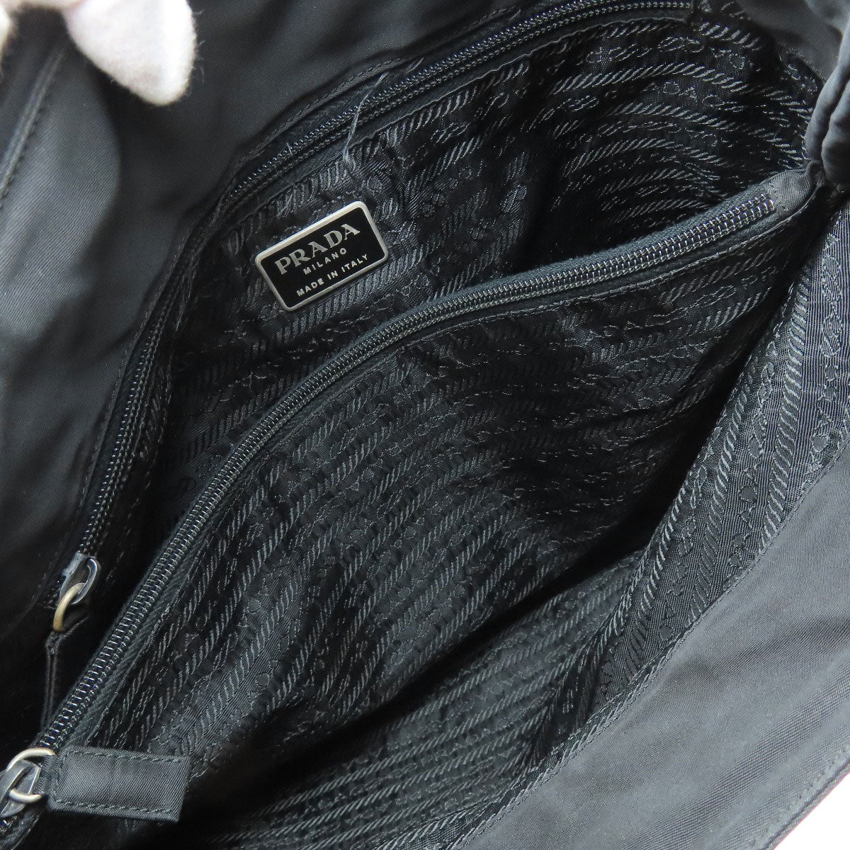 PRADA Logo Hardware Tote Bag Nylon Ladies [Used]