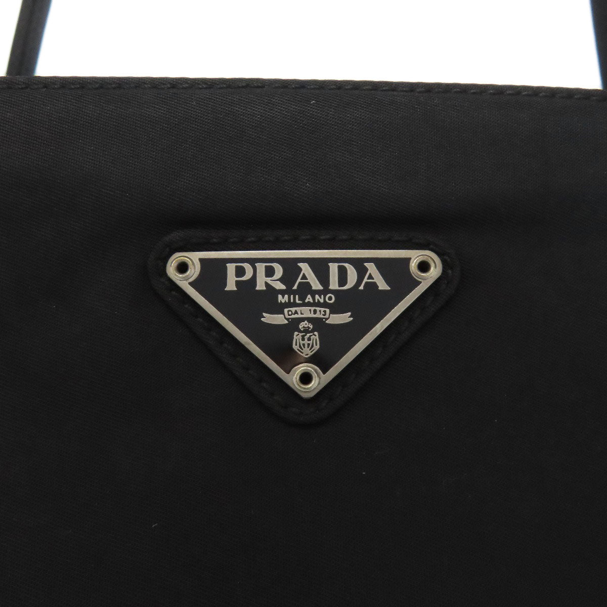PRADA Logo Hardware Tote Bag Nylon Ladies [Used]