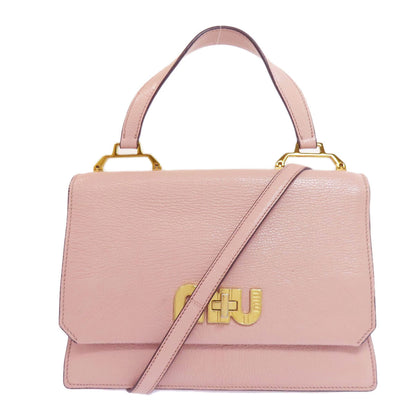 MIUMIU 2WAY Handbag Leather Ladies [Used]