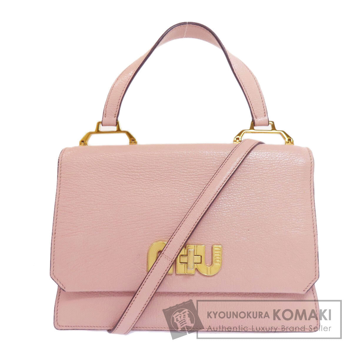 MIUMIU 2WAY Handbag Leather Ladies [Used]
