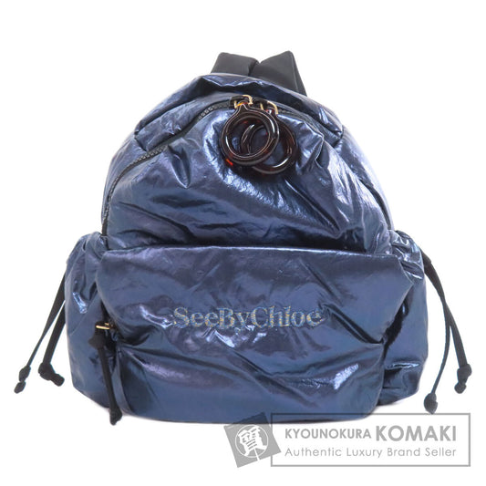 SEE BY CHLOE logo Backpack Â· Daypack Nylon Ladies [Used]