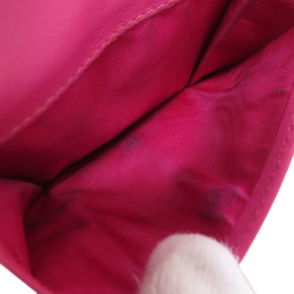 MIUMIU Materasse Bifold Wallet with Coin Pocket Lambskin Ladies [Used]