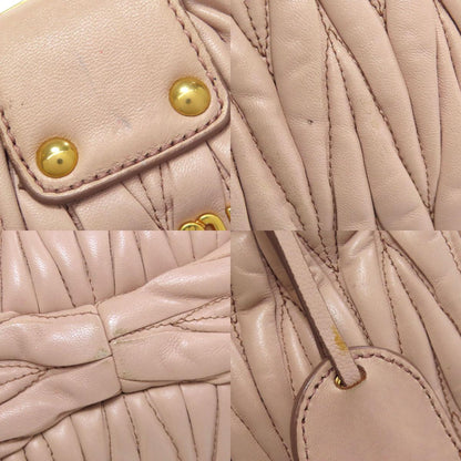 MIUMIU Materasse Handbag Calf Ladies [Used]
