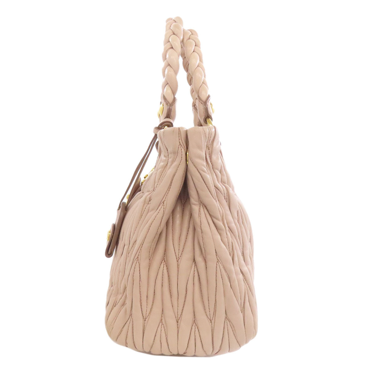 MIUMIU Materasse Handbag Calf Ladies [Used]