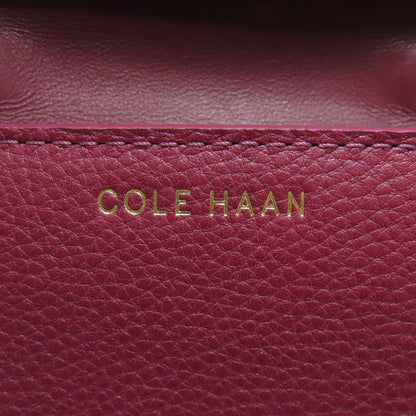 Cole Haan logo Shoulder Bag Leather Ladies [Used]