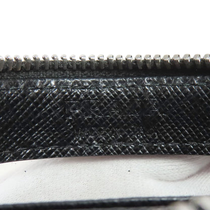 PRADA   Logo Hardware Accessory pouch  Safiano PlasticsLadies [Used]