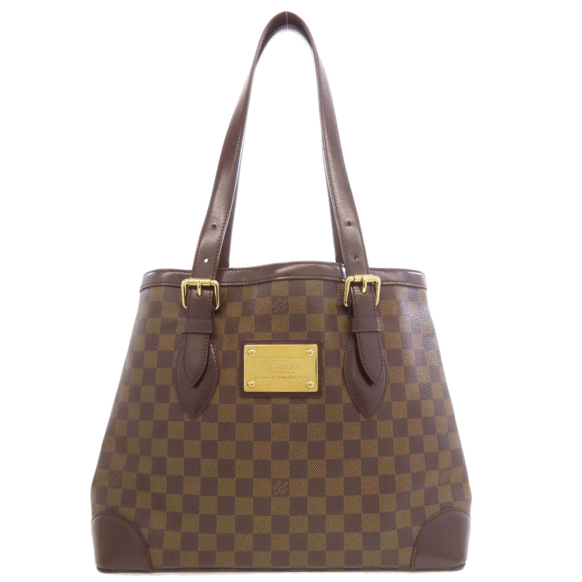 LOUIS VUITTON Hampstead MM Tote Bag Damier canvas Ladies [Used]