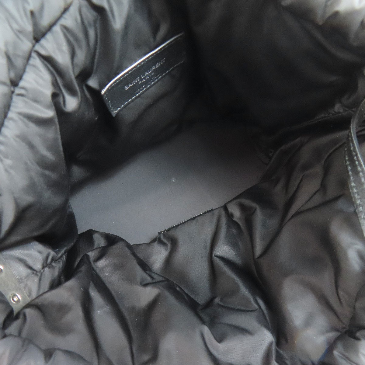 SAINT LAURENT logo Shoulder Bag Nylon Ladies [Used]