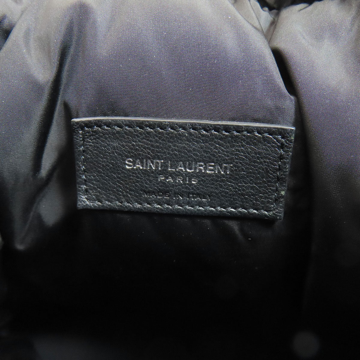 SAINT LAURENT logo Shoulder Bag Nylon Ladies [Used]