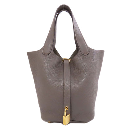 HERMES   Picotin Lock PM GoldHardware Handbag  Taurillon Clemence Ladies [Used]