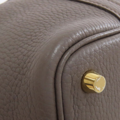 HERMES   Picotin Lock PM GoldHardware Handbag  Taurillon Clemence Ladies [Used]