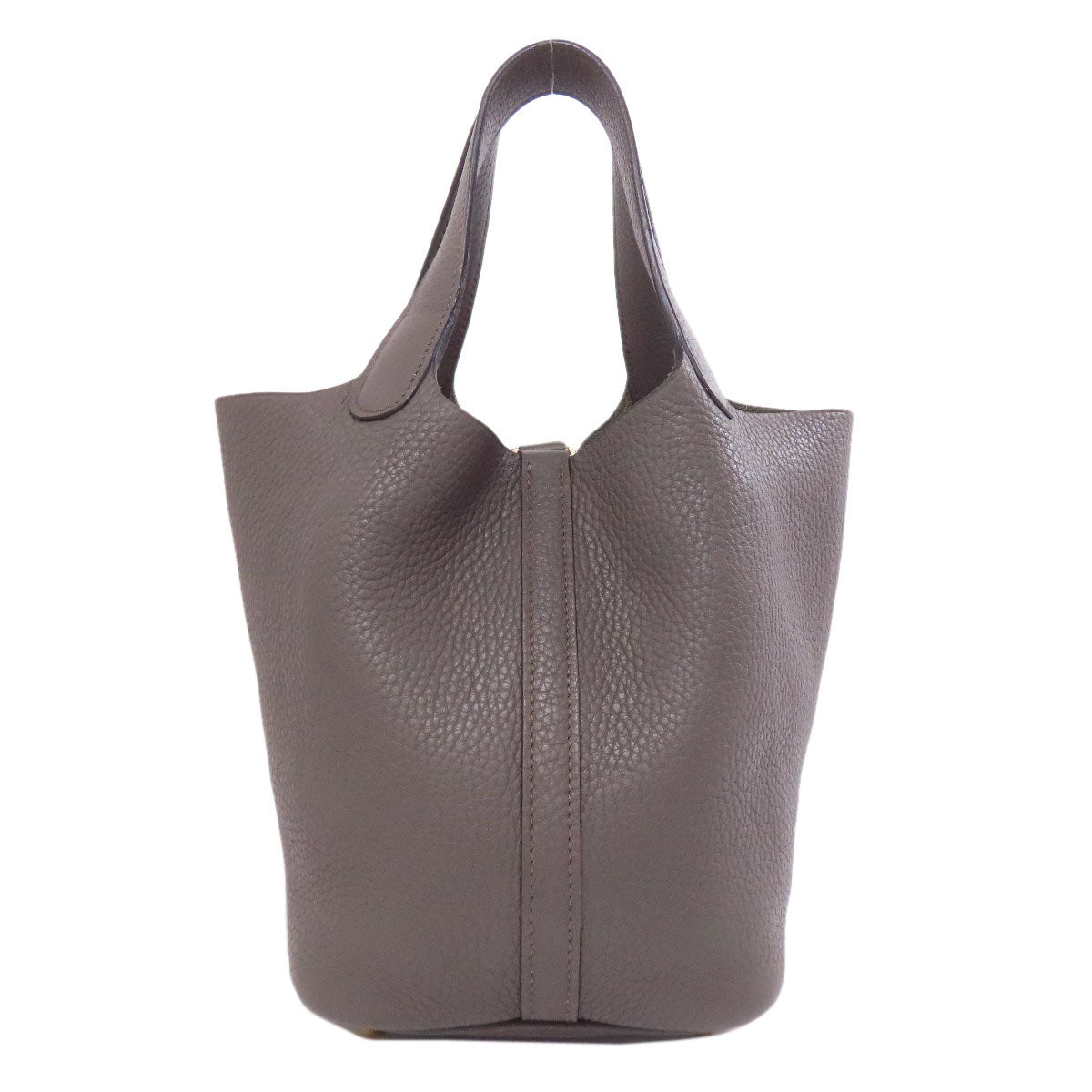 HERMES   Picotin Lock PM GoldHardware Handbag  Taurillon Clemence Ladies [Used]