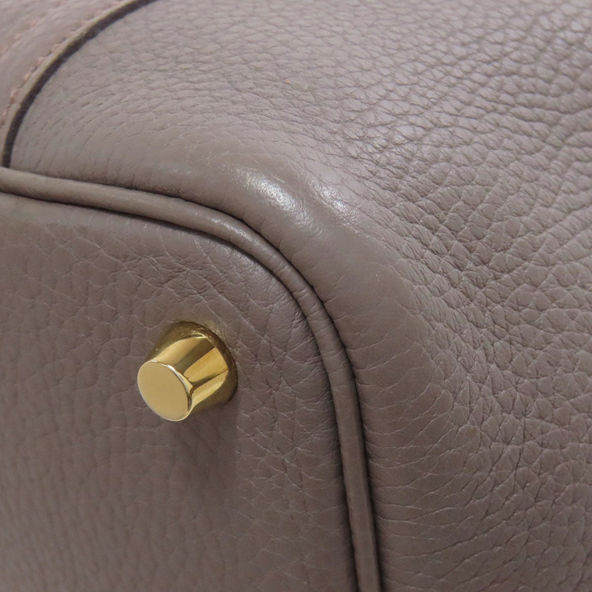 HERMES   Picotin Lock PM GoldHardware Handbag  Taurillon Clemence Ladies [Used]