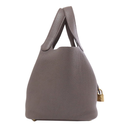 HERMES   Picotin Lock PM GoldHardware Handbag  Taurillon Clemence Ladies [Used]