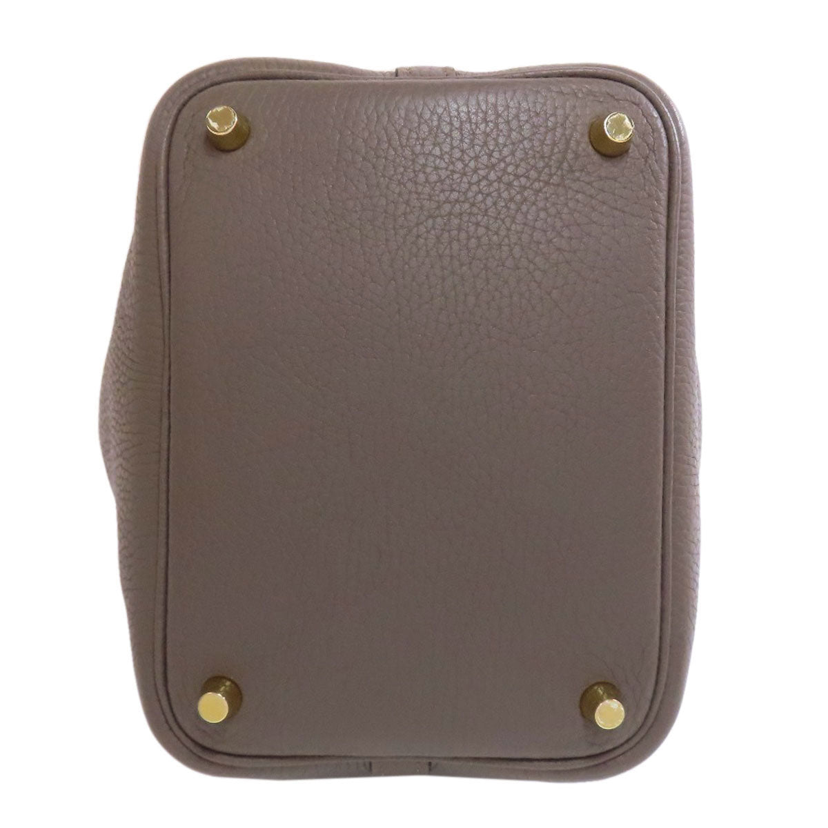 HERMES   Picotin Lock PM GoldHardware Handbag  Taurillon Clemence Ladies [Used]