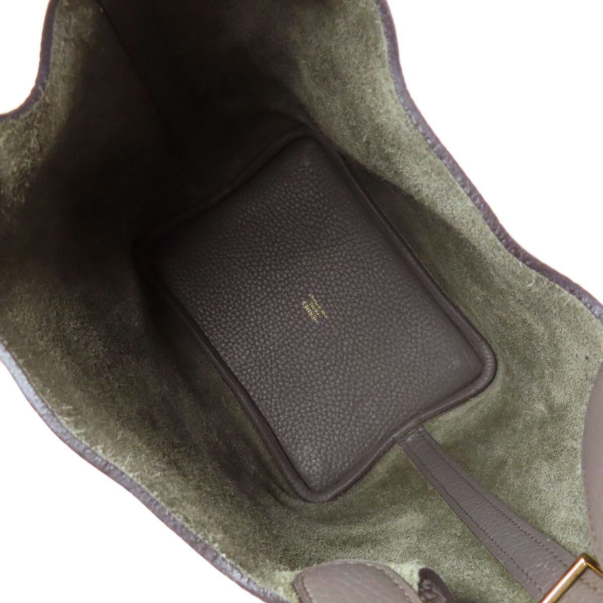 HERMES   Picotin Lock PM GoldHardware Handbag  Taurillon Clemence Ladies [Used]