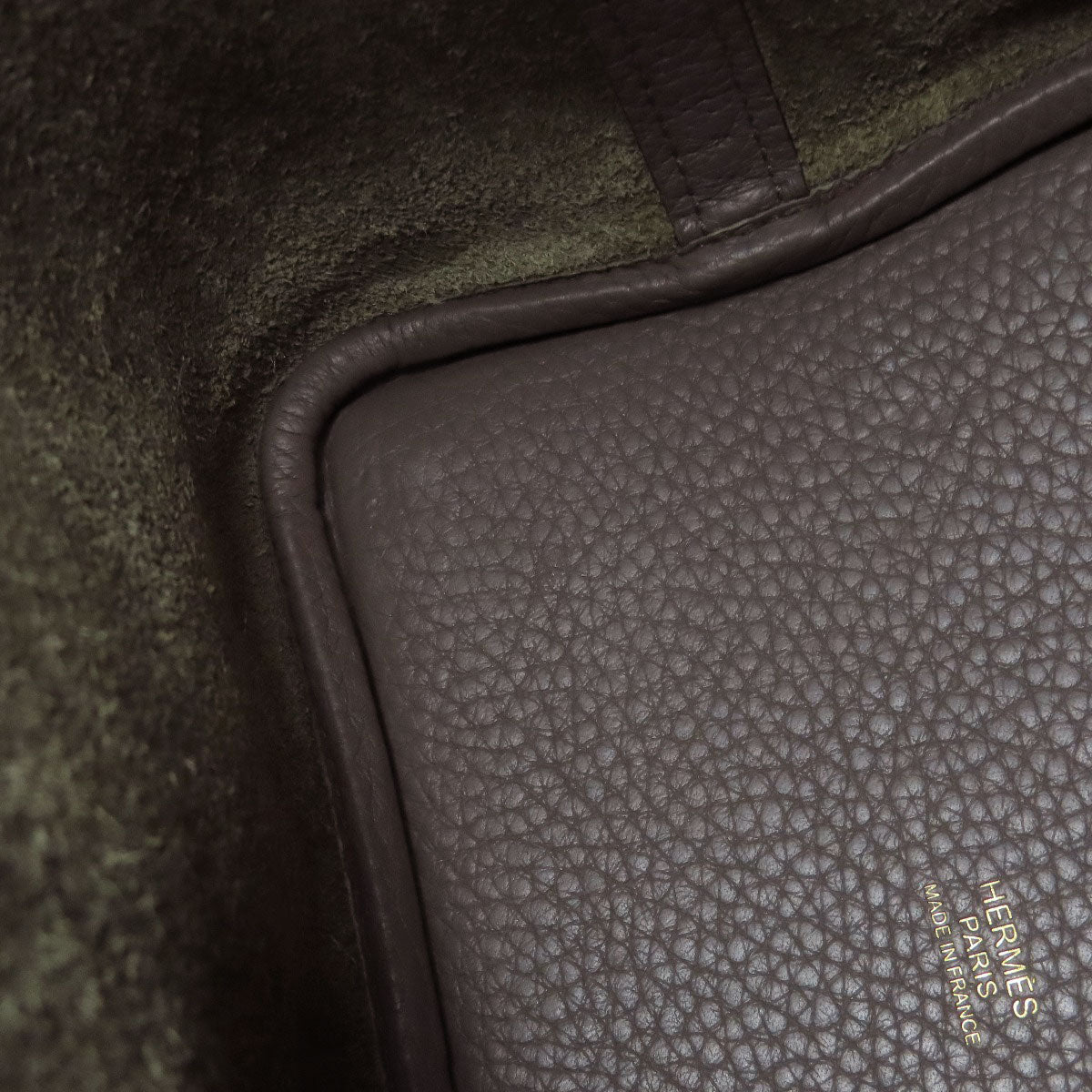 HERMES   Picotin Lock PM GoldHardware Handbag  Taurillon Clemence Ladies [Used]