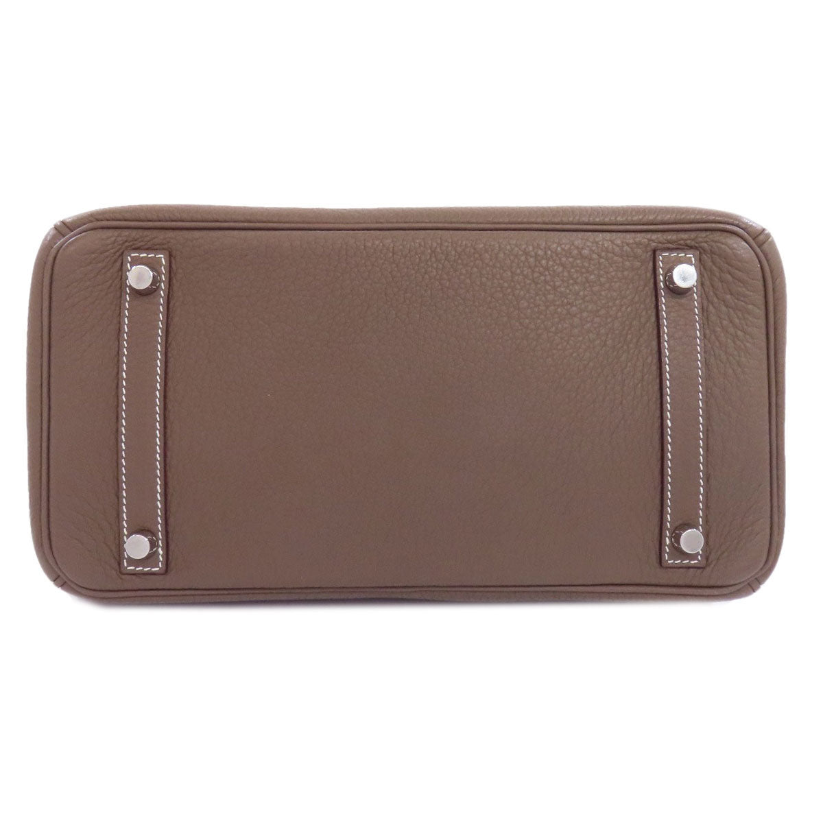 HERMES Birkin 30 Etoupe SilverHardware Handbag Taurillon Clemence Ladies [Used]