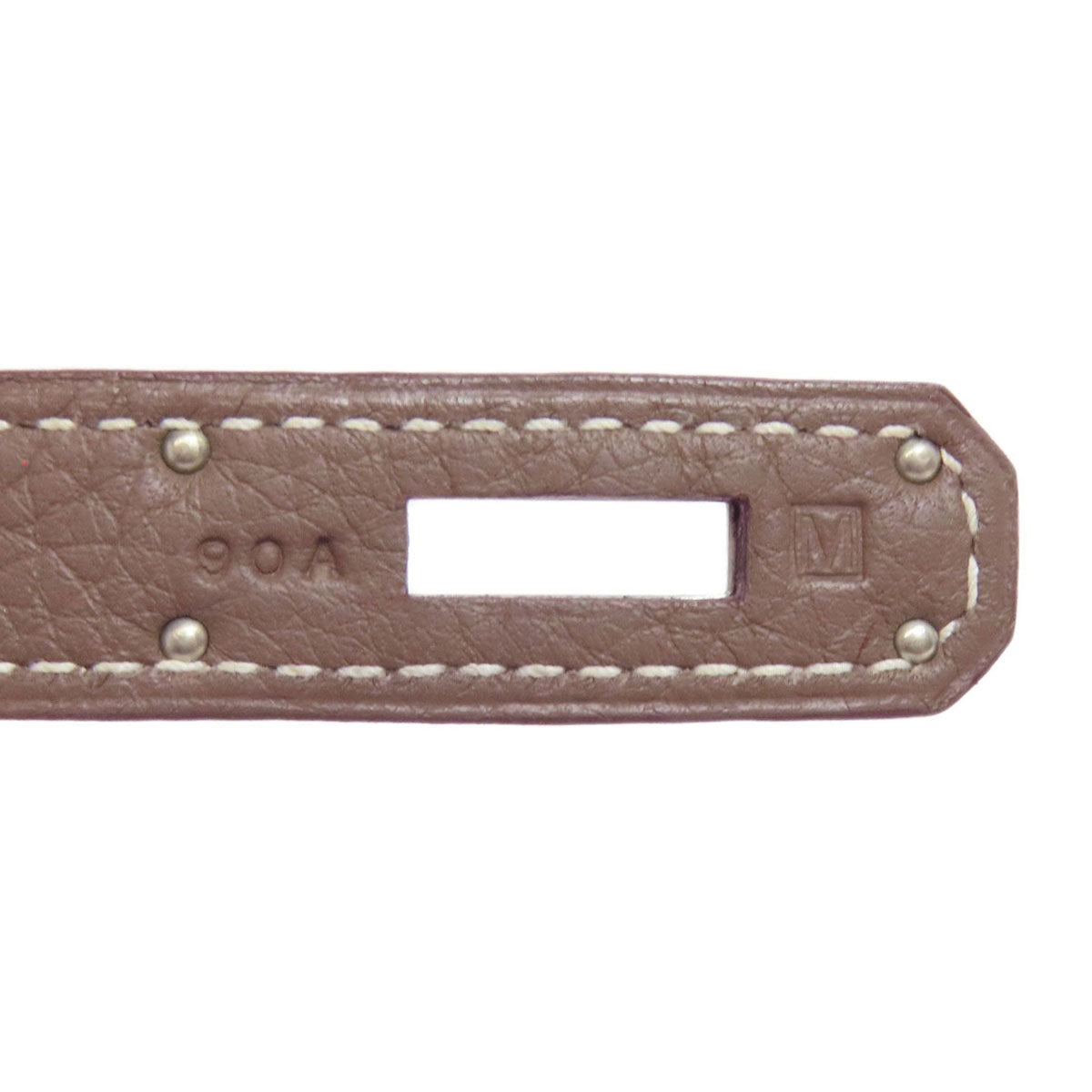 HERMES Birkin 30 Etoupe SilverHardware Handbag Taurillon Clemence Ladies [Used]