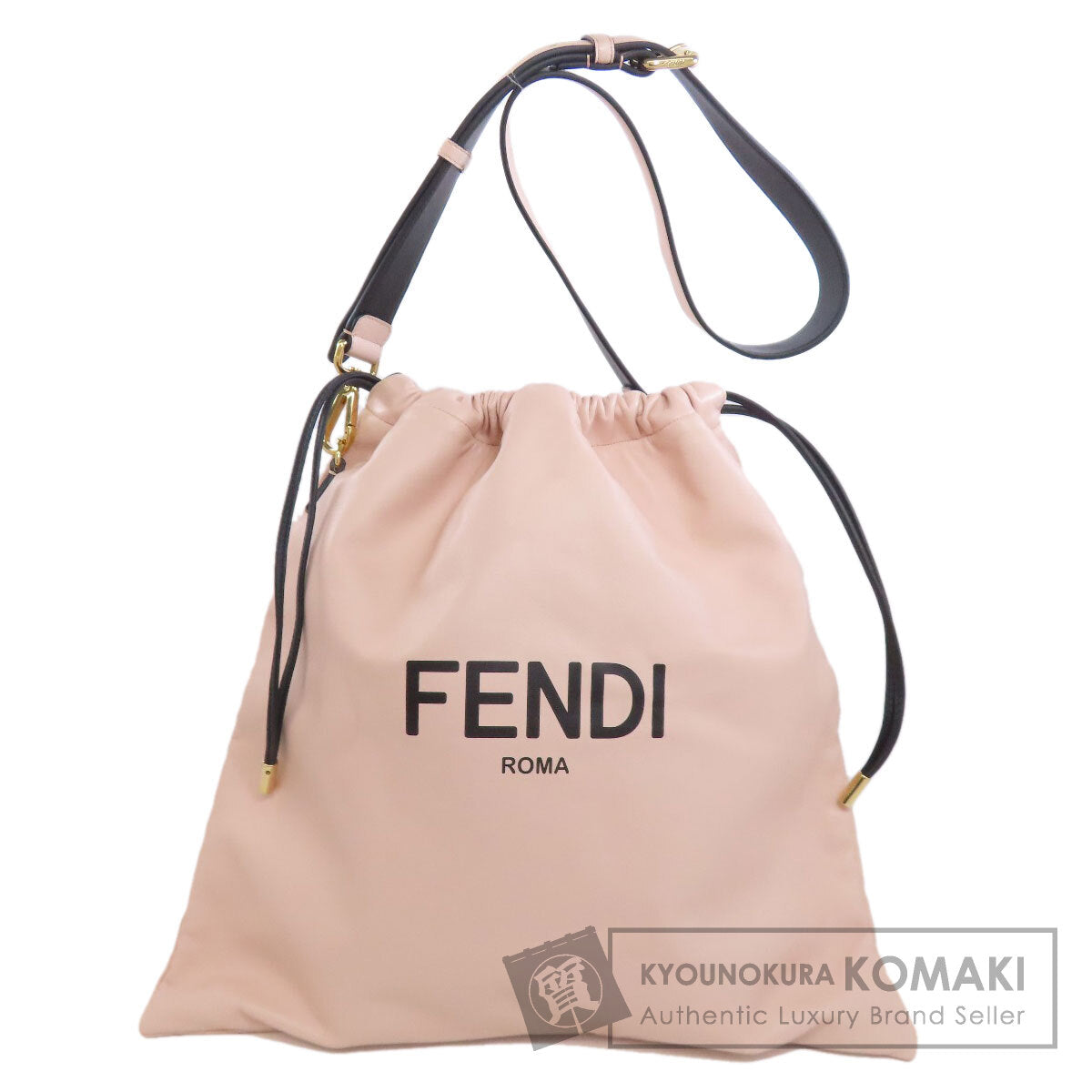 FENDI Pack Slim Clutch Shoulder Bag Calf Ladies [Used]