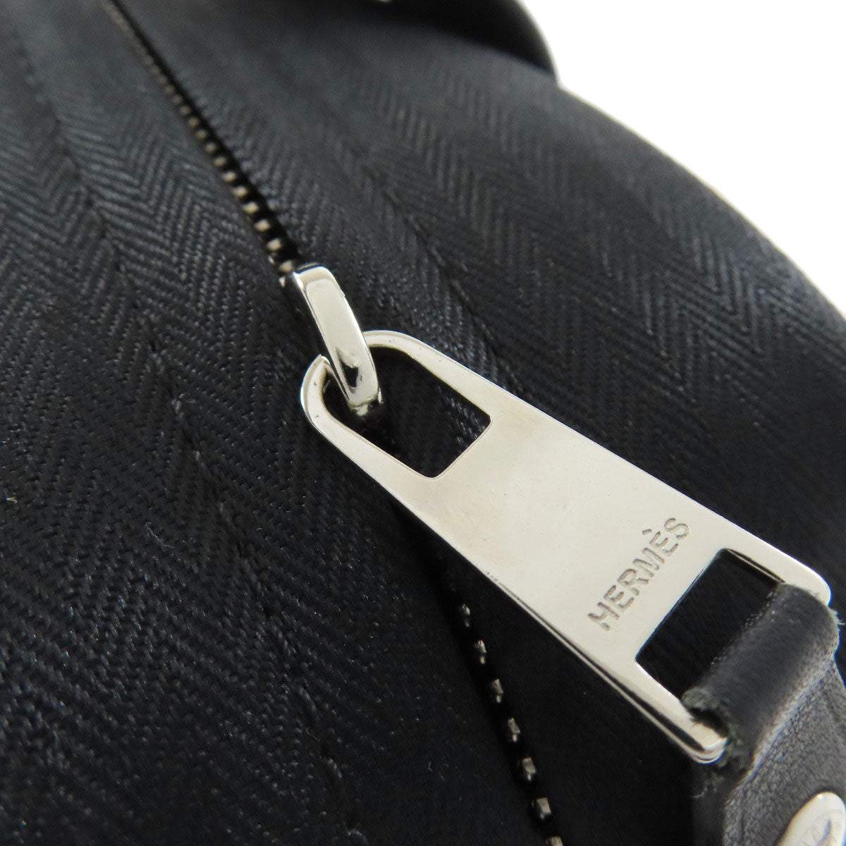 HERMES Acapulco Sac A Dos Backpack Â· Daypack Towal chevron Ladies [Used]