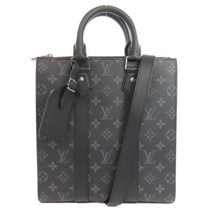 LOUIS VUITTON M46456 Sac Plat Cloth Shoulder Bag Monogram Eclipse mens [Used]