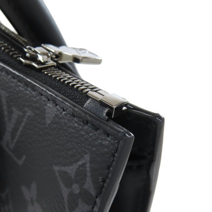 LOUIS VUITTON M46456 Sac Plat Cloth Shoulder Bag Monogram Eclipse mens [Used]