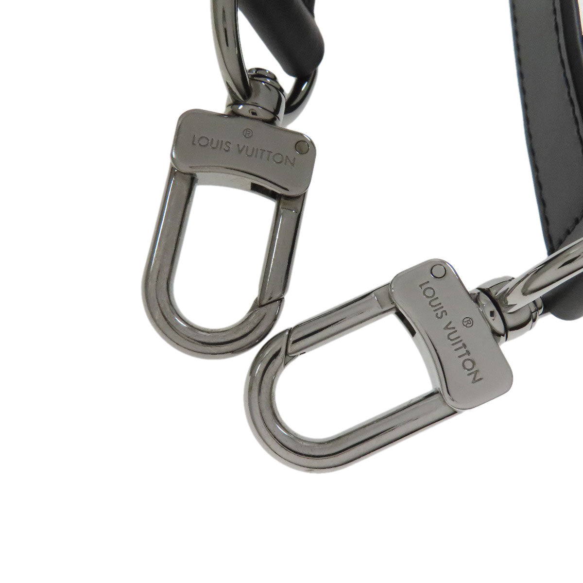 LOUIS VUITTON M46456 Sac Plat Cloth Shoulder Bag Monogram Eclipse mens [Used]