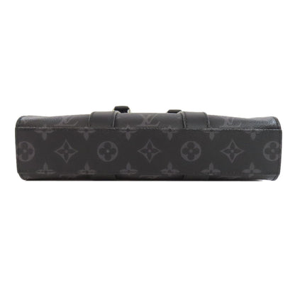 LOUIS VUITTON M46456 Sac Plat Cloth Shoulder Bag Monogram Eclipse mens [Used]