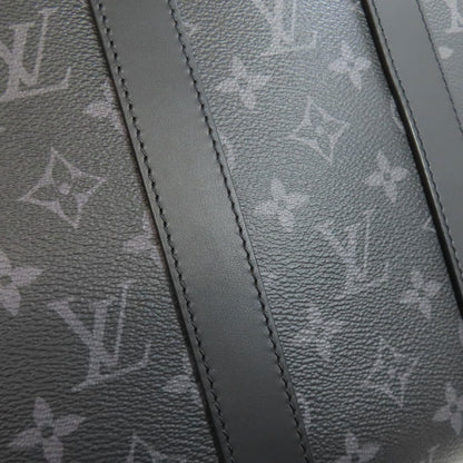 LOUIS VUITTON M46456 Sac Plat Cloth Shoulder Bag Monogram Eclipse mens [Used]