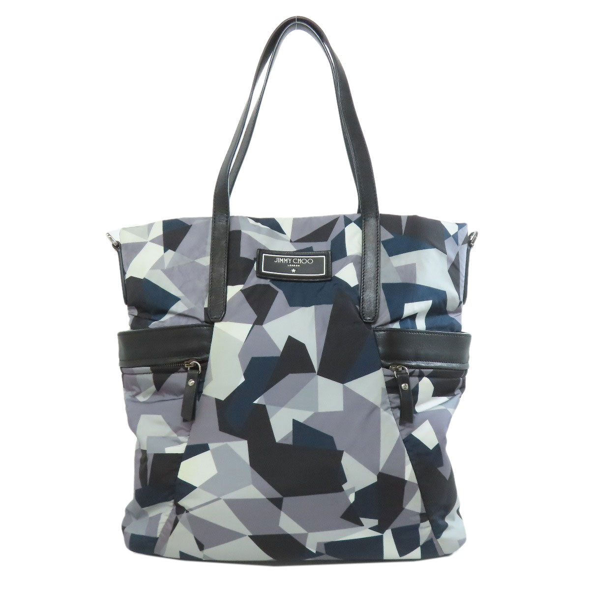 Jimmy Choo logo Tote Bag Nylon Ladies [Used]