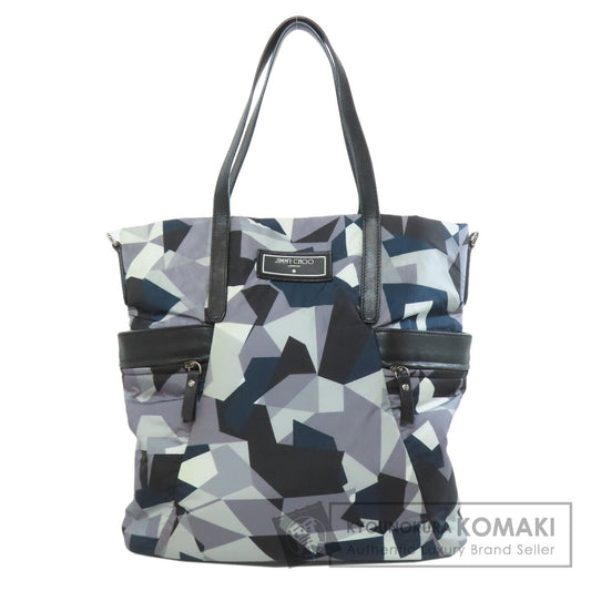 Jimmy Choo logo Tote Bag Nylon Ladies [Used]