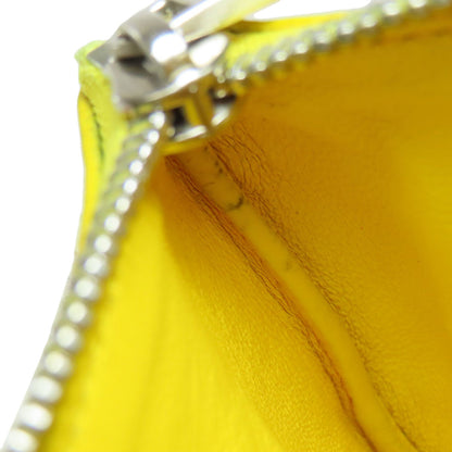 Salvatore Ferragamo Cutout Pouch coin purse Leather Ladies [Used]