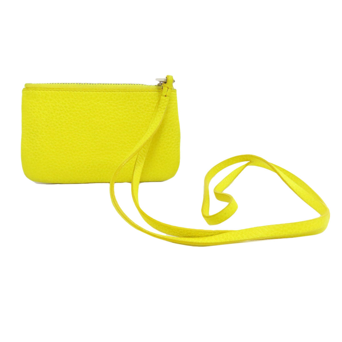 Salvatore Ferragamo Cutout Pouch coin purse Leather Ladies [Used]