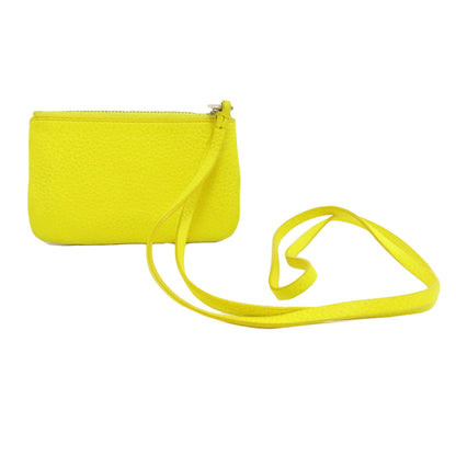 Salvatore Ferragamo Cutout Pouch coin purse Leather Ladies [Used]