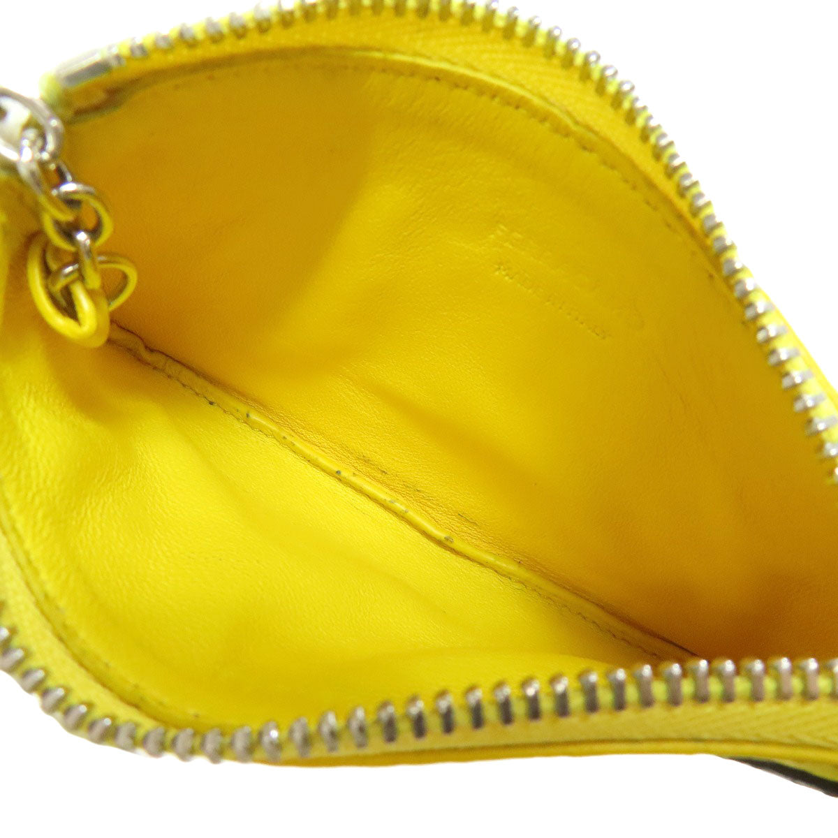 Salvatore Ferragamo Cutout Pouch coin purse Leather Ladies [Used]