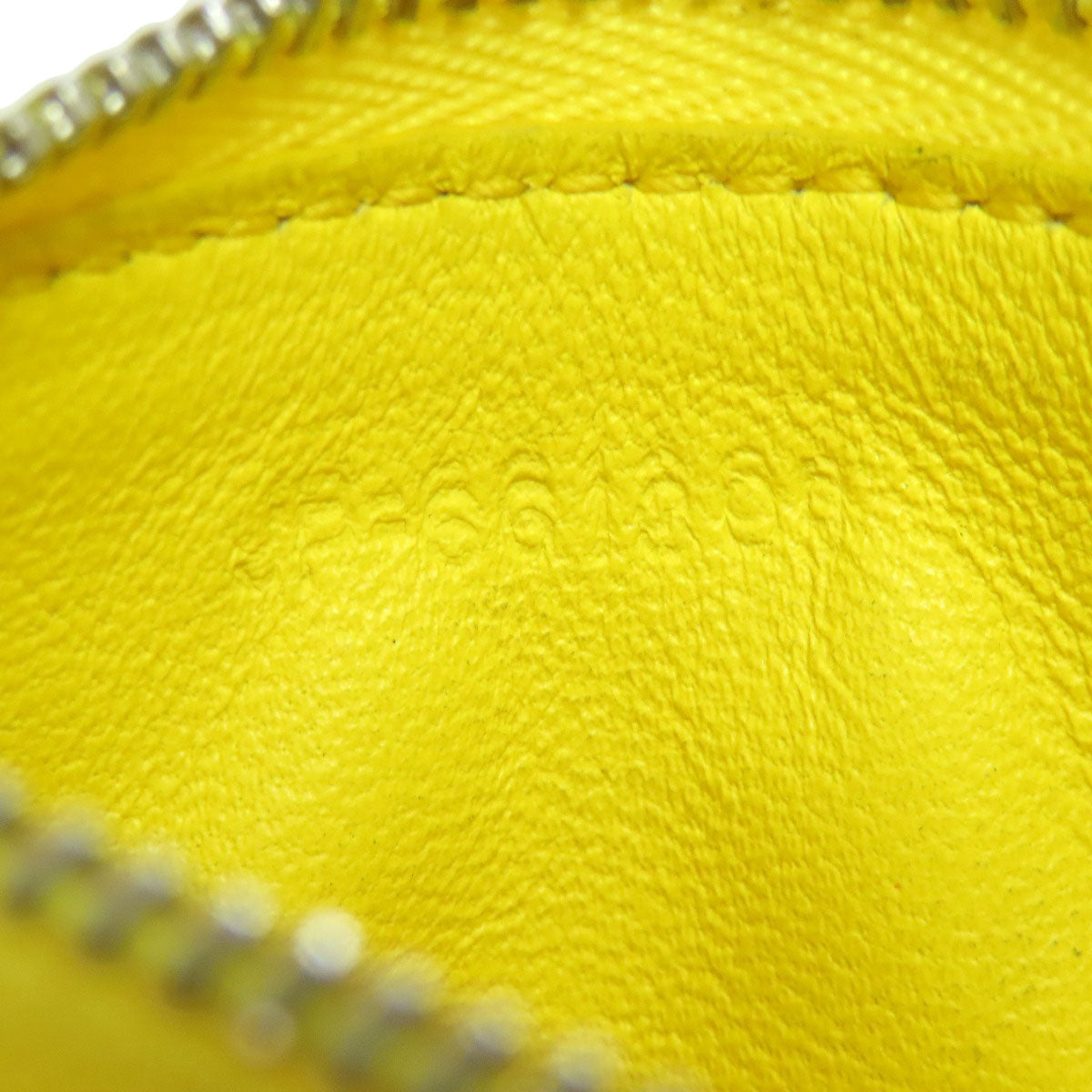 Salvatore Ferragamo Cutout Pouch coin purse Leather Ladies [Used]