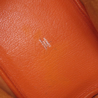 HERMES PicotinPM SilverHardware Handbag Taurillon Clemence Ladies [Used]