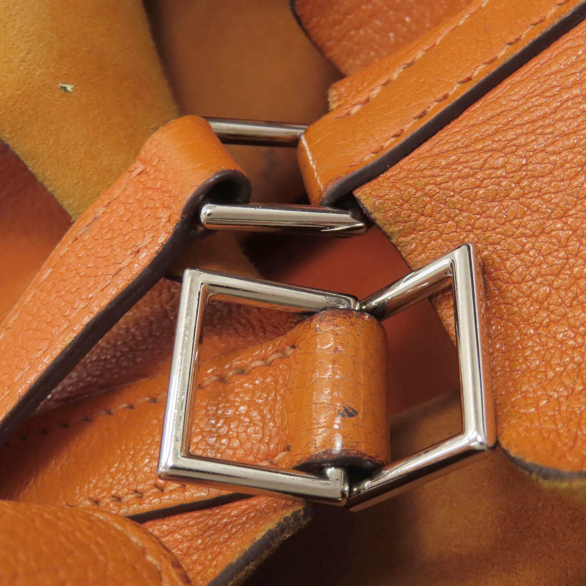 HERMES PicotinPM SilverHardware Handbag Taurillon Clemence Ladies [Used]